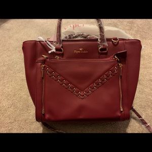 Piper Noble Satchel in Cabernet